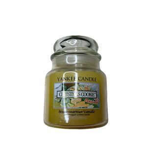 YANKEE CANDLE CHRISTMAS COOKIE 14.5 OZ JAR Used Once